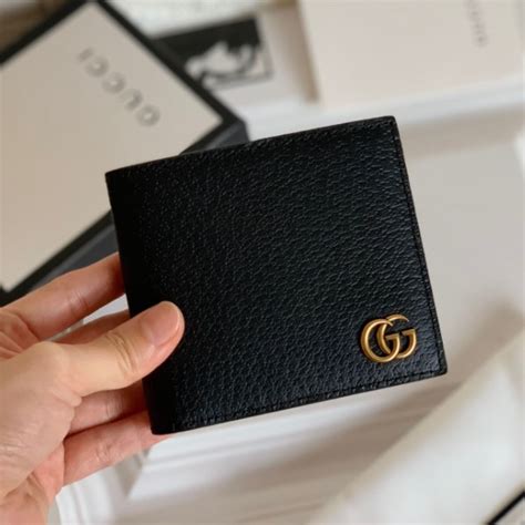 gucci large wallet|gucci wallet price list.